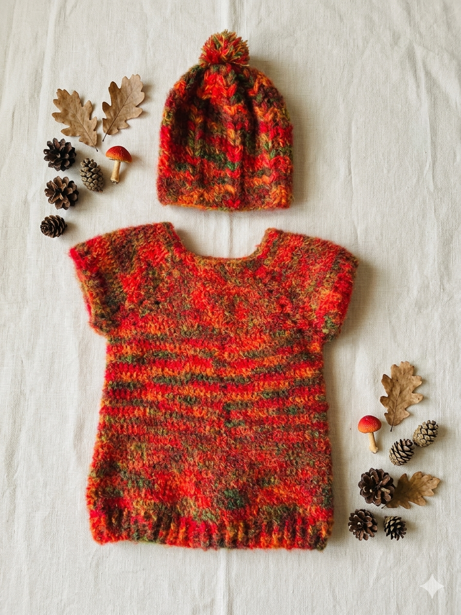 Autumn Harvest Baby Crochet Set
